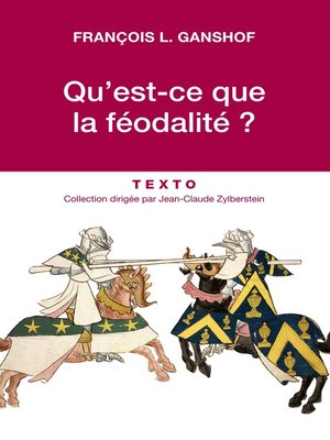 cover image of Qu'est-ce que la féodalité ?